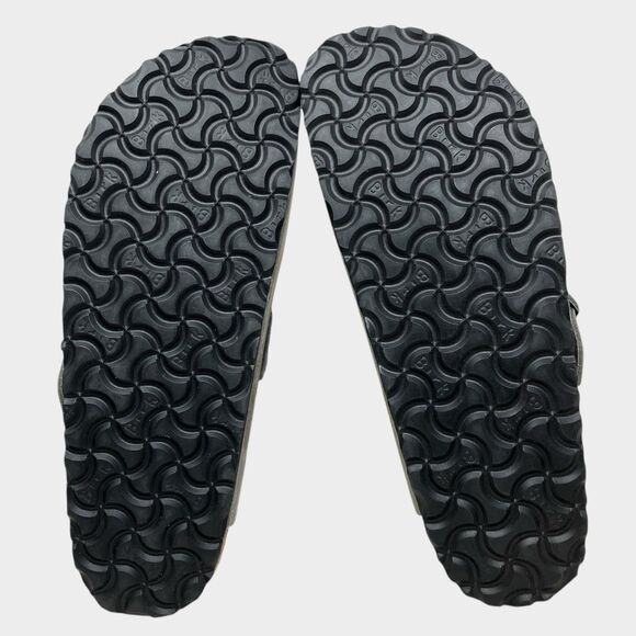 Birkenstock Clogs Mens 7 Iron Oiled Leather Soft Footbed Comfort Made In Germany - Picture 11 of 12